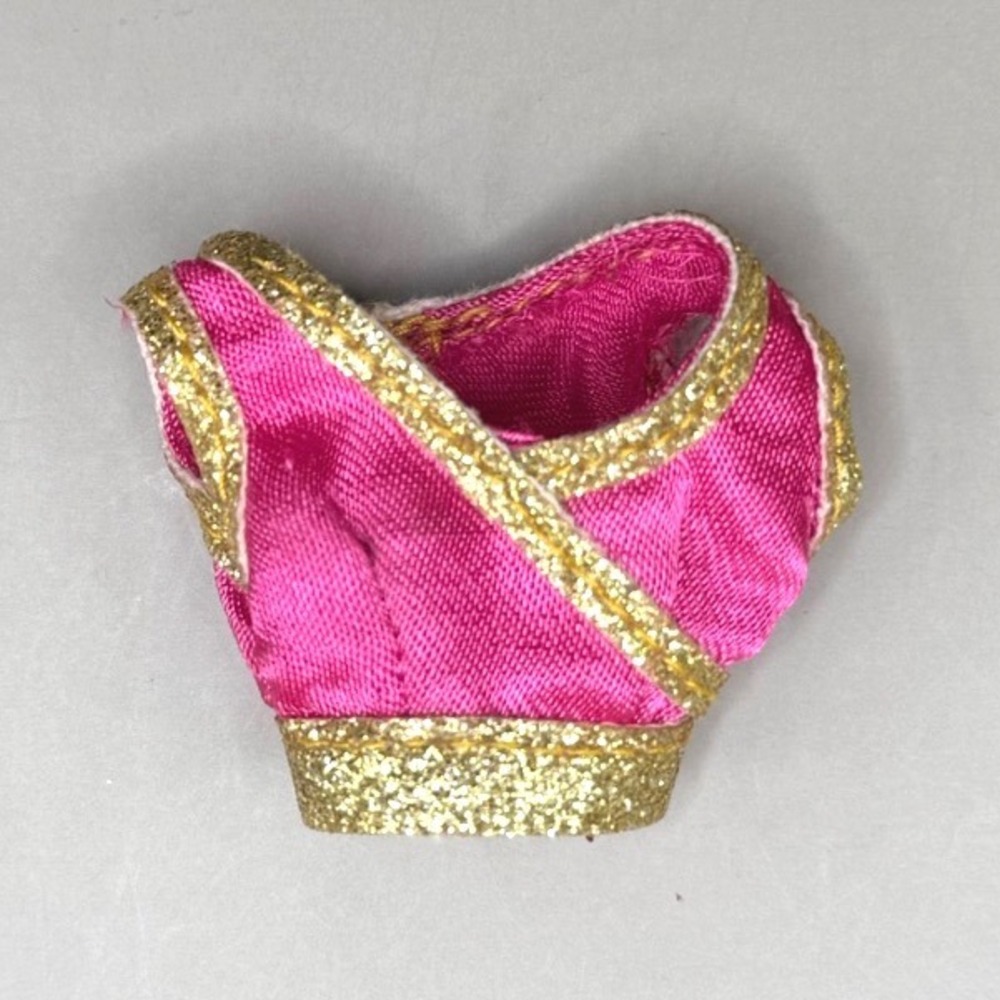 Bratz Genie Magic Yasmin Doll Outfit Top Pink Gold Glitter MGA 2006 Replacement